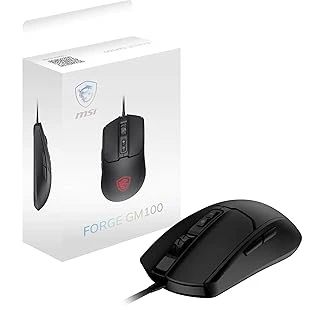 Gg Forge Gm100 Mouse 6400 Dpi 108Gr 1,5M Kablo Optik Sensor Micro Switch Rgb Led Faresi ürün görseli 1