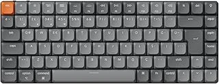 Keychron K3 Gateron Brown Switch Rgb Kablosuz Hotswap Mekanik Klavye (K3M-H3-Tr) ürün görseli 1