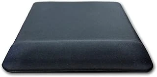 Lunatic Kare Siyah Bilek Destekli Mouse Pad Ergonomik Kaymaz Taban Oyun Ofis Için Altlığı Suya Tere Dayanıklı Mouse Pad (1 Adet) ürün görseli 1