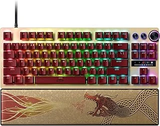 Huntsman V3 Tenkeyless Counter-Strike 2 Dragon Lore - Analogue Optical Tkl E-Sports Pc Keyboard Without Numeric Keypad - Snap Tap - Rapid Trigger - Qwerty Us Layout | Dragon Lore ürün görseli 1