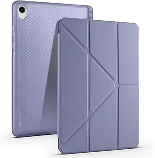 Zore Galaxy Ile Uyumlu Tab S11 Kılıf Zore Tri Folding Kalem Bölmeli Standlı Kılıf Mor ürün görseli 1