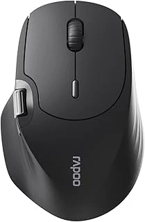 Rapoo Mt560 Multi-Mode Wireless Mouse Black ürün görseli 1