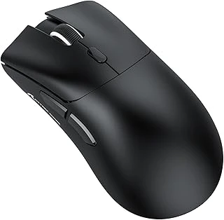 Attack Shark R1 59G Superlight Fare, Pixart Paw3311 Oyun Sensörü, Bt/2.4G Kablosuz/Kablolu Oyun Faresi, 18000'E Kadar 6 Ayarlanabilir Dpi, 65 Saat Pil (Siyah) ürün görseli 1