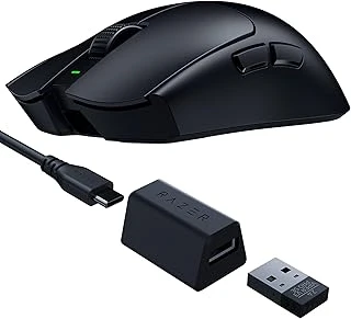 Viper V3 Se - Hafif Kablosuz E-Spor Oyun Faresi - 54 G Hafiflik - Focus Sensör 35K Dpi - Hyperspeed Kablosuz - 95 Saat Pil Ömrü - Smooth Touch - Pc/Mac | Siyah ürün görseli 1