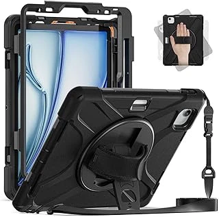 Constrain - Ipad 11 2022 M2 Ile Uyumlu Tank Kılıf Omuz Askılı 360 Dönen Standlı Tam Koruma Zırh Kapak ürün görseli 1