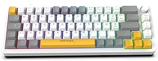 Ikg-457 Empousa Red Switch Rgb Kablolu Mekanik Klavye-Beyaz ürün görseli 1