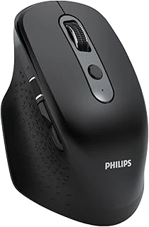 Spk7818 3200 Dpi 8 Tuşlu Dual Mod Bluetooth 2.4G Kablosuz Ergonomik Sessiz Mouse Siyah ürün görseli 1