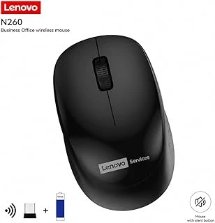 N260 Sessiz Kablosuz Mouse - Siyah, 1200 Dpi, 20 Metre Menzil, Otomatik Kapanma Uyku Modu, Nano Usb Alıcı (Wireless Silent Mouse), 870042253 ürün görseli 1