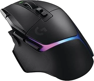 G502 X Lightspeed Kablosuz Oyun Mouse'U, Lightsync Rgb Aydınlatma, Lightforce Hibrit Anahtarlı Optik Mouse, Hero 25K Oyun Sensörü, Macos, Windows Pc Ile Uyumlu, Siyah ürün görseli 1