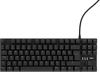 Hawk Hk410 Mekanik Switch 19 Mod Rgb Kablolu Siyah Tkl Türkçe Klavye (Mavi Switch) ürün görseli 1