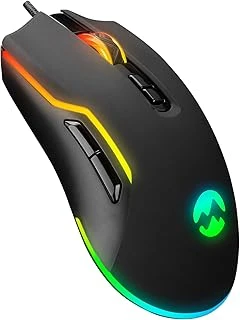 Everest Sm-G14 Dusk Usb Siyah 1600-7200 Dpi Rgb Ledli Mouse ürün görseli 1