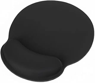 Comfipad Bilek Destekli Konfor Kaymaz Ergonomik Mouse Pad Siyah Siyah ürün görseli 1