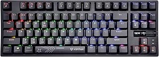 Vertux Oyun Klavyesi, Mekanik Tkl%80, Kablosuz Bluetooth Usb-C Kablo 1,8 M, Anahtar Tuşları, Gölgelenme Önleyici, Ayarlanabilir Rgb Led Tuşlar, Bağlantı 3 Cihazı, Pc/Mac, Vertu-Pro 80 ürün görseli 1