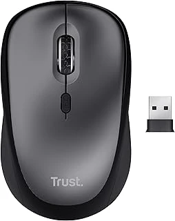 Trust 24549 Yvi+ Sessiz Kablosuz Mouse - Siyah ürün görseli 1