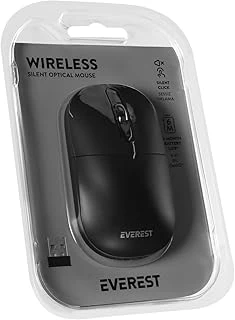 Everest Smw-384 Usb Siyah 2.4Ghz Kablosuz Mouse ürün görseli 1