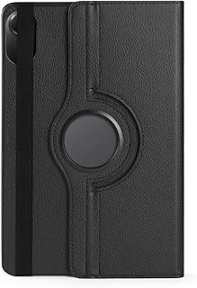 Zore Ile Uyumlu Redmi Pad 2 2025 Zore Dönebilen Standlı Kılıf Siyah ürün görseli 1