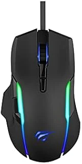 Havit Gamenote Ms1012A Kablolu Rgb Mouse - Siyah ürün görseli 1