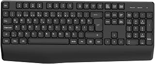 Spk6348 Kablosuz Klavye - 2.4Ghz Usb Alıcılı Türkçe Q Klavye - Ergonomik, İnce Tasarım 15 Metre Çekim Mesafesi - Siyah ürün görseli 1