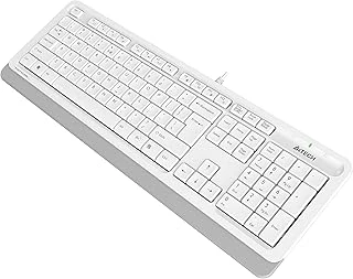 A4 Fk10 Q Usb Türkçe Fn-Multimedya Klavye, Beyaz ürün görseli 1