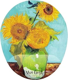 Van Gogh Ayçiçekler Natürmort Bilek Destekli Mouse Pad ürün görseli 1