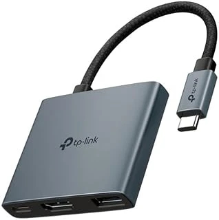 Tp-Link Uh3020C, 4K 60Hz Hdmi, 100W Hızlı Şarj, 1X Type-A, 3'Ü Bir Arada Usb-C Hub ürün görseli 1