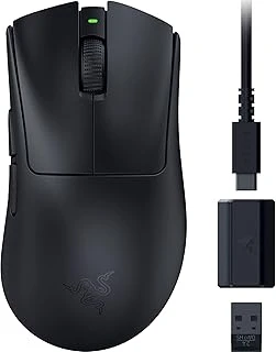 Deathadder V3 Hyperspeed - 26K Dpi Ile Hafif Kablosuz Ergonomik E-Spor Oyun Faresi (55G Hafif, Yumuşak Dokunuşlu Kaplama, 100 Saat Pil Ömrü, 8K Hz Ile Hyperspeed) Siyah ürün görseli 1