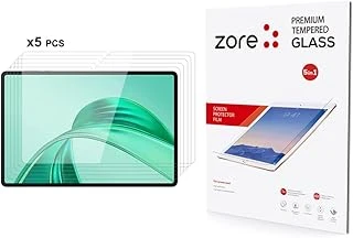 Zore Ile Uyumlu Pad X8A 5In1 Tablet Temperli Cam Ekran Koruyucu Şeffaf ürün görseli 1