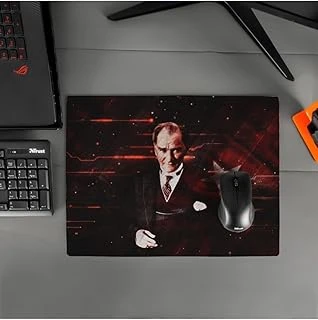 Hediyesepeti Mustafa Kemal Atatürk Tasarımlı 40X30 Mousepad ürün görseli 1