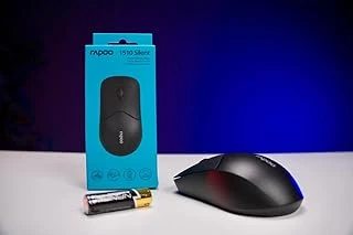Rapoo 1510 Wireless Optical Mouse Black ürün görseli 1