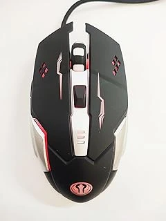 Gmx7 Rgb Mouse, 7 Tuşlu, Kablolu Usb, Gökkuşağı Led Aydınlatmalı, Optik Mouse, Stalker Warrior Gri ürün görseli 1