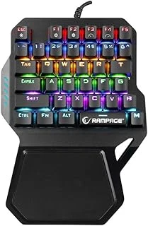 Kb-R77 Palm Usb Rainbow Backlight Outemu Switch Mekanik 36 Tuşlu Mini Klavyesi ürün görseli 1