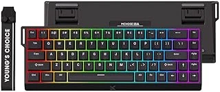Mchose Ace68 E-Sport Black%65 He Uranus Manyetik Switch Rgb Hotswap Mekanik Klavye ürün görseli 1