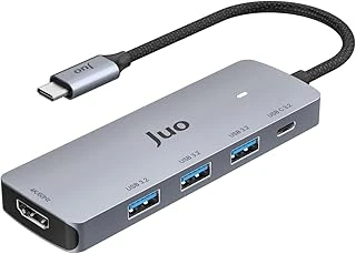 Juo Type-C 5Gbps 100W 4K 60Hz Hdmi Usb 3.2 Çokayıcı Hub ürün görseli 1