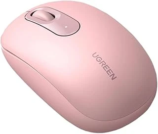 Ugreen 2400Dpi 2.4Ghz Wireless Kablosuz Sessiz Mouse Pembe ürün görseli 1