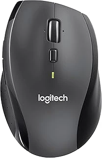 M705 Marathon Kablosuz Mouse, 1.000 Dpi Optik İzleme, Unifying Alıcı, Yüksek Hızlı Kaydırma, 3 Yıl Pil Ömrü, 10 M Kullanım Mesafesi, Siyah ürün görseli 1