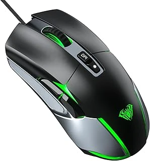 Aula F816 Rgb Efektli 12800Dpi Kablolu Optik Mouse ürün görseli 1