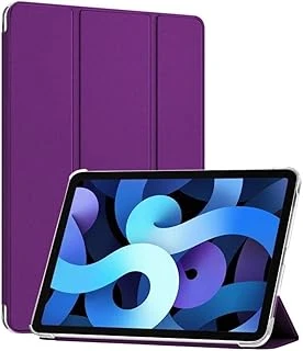 Constrain - Pad X9 11.5 Inç Ile Uyumlu Kılıf Standlı Arkası Şeffaf 360 Tam Koruma Kapak - Mor ürün görseli 1