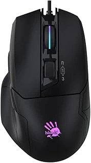Bloody W70 10000 Cpi 8 Tuş Optik Rgb-Uc3&4 Aktif Kablolu Siyah (Oyuncu) Mouse ürün görseli 1