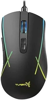 Turbox New Desing Tr-M5 3200Dpi Usb Rgb Kablolu Siyah Optik Mouse ürün görseli 1