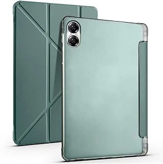 Constrain - Pad X9 11.5 Inç Ile Uyumlu Kılıf Kalem Bölmeli Katlanabilir Standlı Uyku Modlu Kapak - Yeşil ürün görseli 1