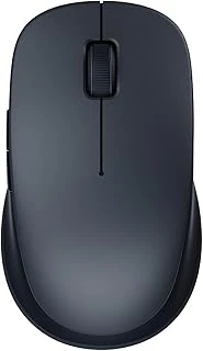 Çift Modlu Kablosuz 2 Siyah 2.4Ghz Bluetooth Çift Modlu Bağlantı Sessiz 1200 Dpi Hassas Sensör Simetrik Hafif 62G İki Cihaz Arasında Dikişsiz Anahtarlama Led Göstergesi Büyük ürün görseli 1