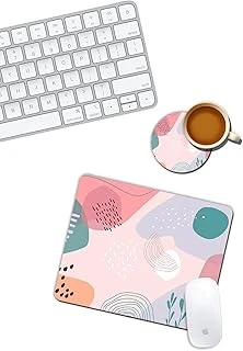 Desenli Mouse Pad Bardak Altlığı Set ürün görseli 1