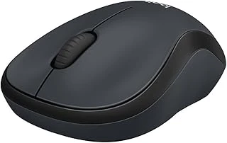 M220 Sessiz Kablosuz Mouse, Sağ Sol Kullanıma Uygun, 1.000 Dpi, 10 M Kullanım Mesafesi, Ay Pil Ömrü, Siyah ürün görseli 1