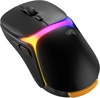 Glorious Oyun – Model O3 Kablosuz Oyun Faresi – Değiştirilebilir Pil Sistemi Infiniteplay, 8 K Sorgu Hızı, Optik Klik Anahtarları (130 Milyon), Hafif (66 G), 30 K Dpi Optik Sensör, Rgb – Siyah ürün görseli 1