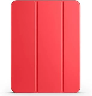 Babilden Ipad Tablet Ile Uyumlu Tablet Kılıfı Cover Uyku Modlu Standlı Arkası Sert Şeffaf Kapak (Kırmızı, Ipad 11 2024) ürün görseli 1