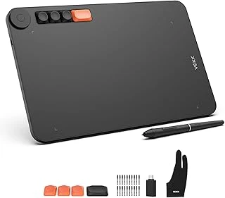 Veikk Vo1060 10X6 4 Kısayol Tuşlu Sağ/Sol El Uyumlu Grafik Tablet+Kalem ürün görseli 1