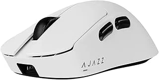 Coverzone Aj179 V2 Kablosuz Mouse 12000 Dpi Paw3311 Sensör 2.4G + Bluetooth + Usb 300Ips 35G 1000Hz 800Mah Hafif 56G Teflon Ayak Profesyonel Mouse (Beyaz) ürün görseli 1