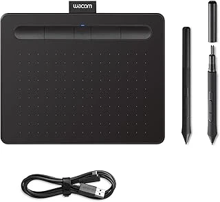 Wacom Ctl-4100Wlk-N İntuos S Çizim Tableti, Siyah ürün görseli 1
