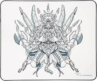Klasse Blitz Speed Series 480X400X4 Mm E-Sports Mouse Pad (G-Bear White) ürün görseli 1