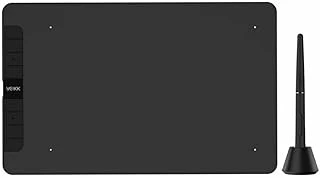 Veikk Vk1060 10X6 6 Kısayol Tuşlu Sağ/Sol El Uyumlu Grafik Tablet+Kalem ürün görseli 1